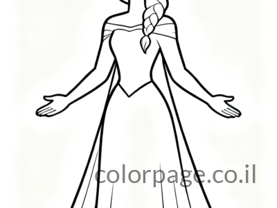 דפי צביעה נסיכות