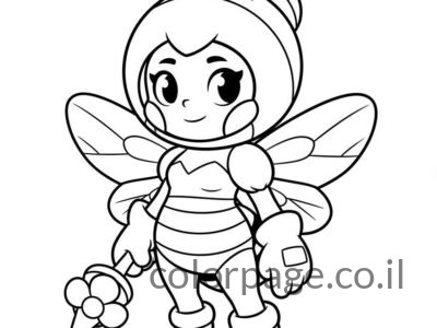 דפי צביעה בראול סטארס