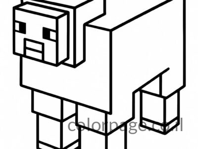 דפי צביעה מיינקראפט