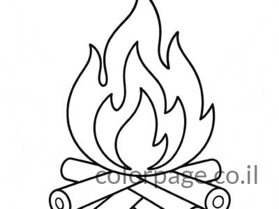 דפי צביעה לג בעומר