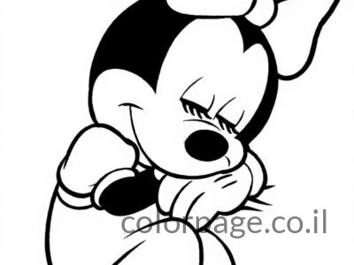 דפי צביעה מיני מאוס