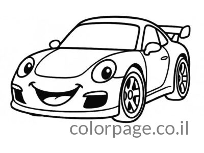 דפי צביעה מכוניות