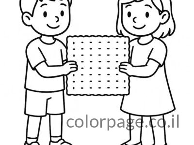 דפי צביעה פסח