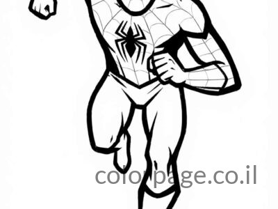 דפי צביעה ספיידרמן