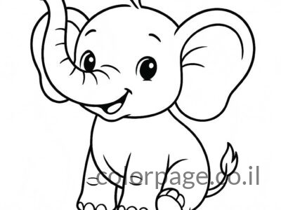 דפי צביעה חיות חמודות