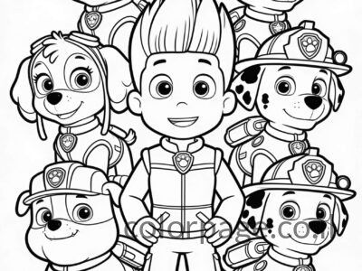 דפי צביעה יחידת החילוץ